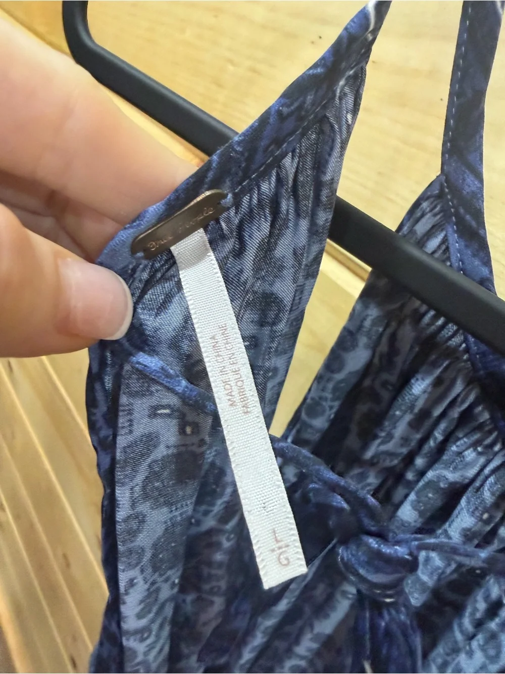 Free People printed halter